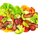 Image for article titled How to make a BLT salad with Worcestershire vinaigrette